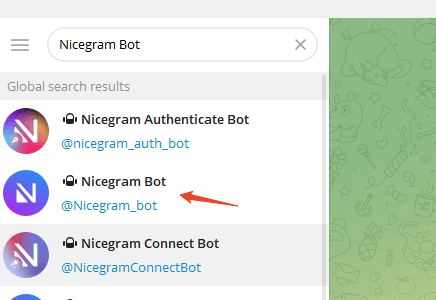 Try Nicegram Bot for Telegram