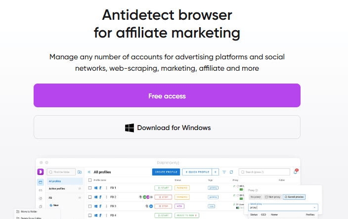 Best Free Antidetect Browser: Dolphin Anty