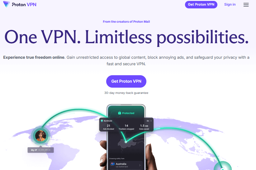 Proton VPN: Best Free VPN in Pakistan with Unlimited Data