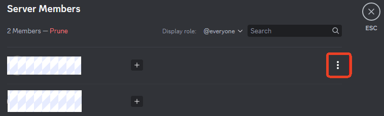 Select the New Owner