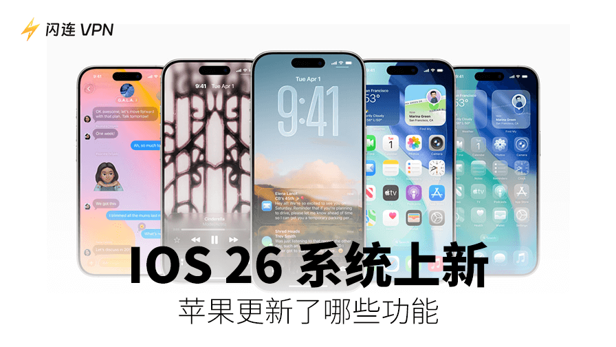 iOS 26功能（2025）：苹果最新更新的亮点