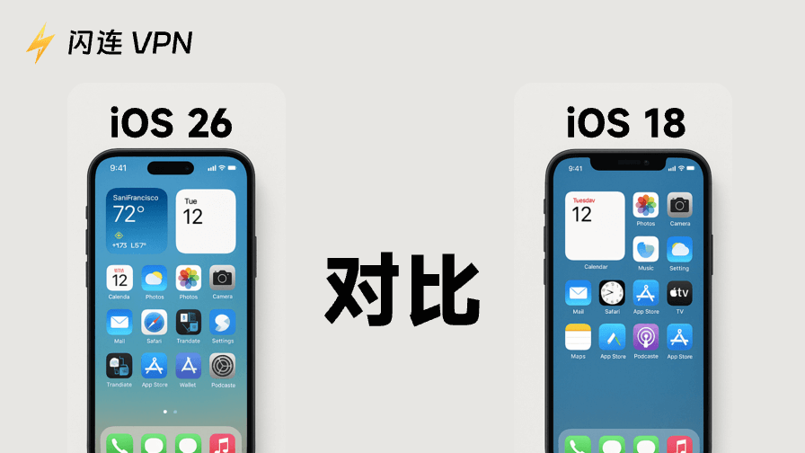 iOS 26對比iOS 18：關鍵差異何在？