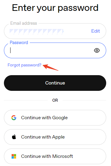 Reset Your ChatGPT Account Password