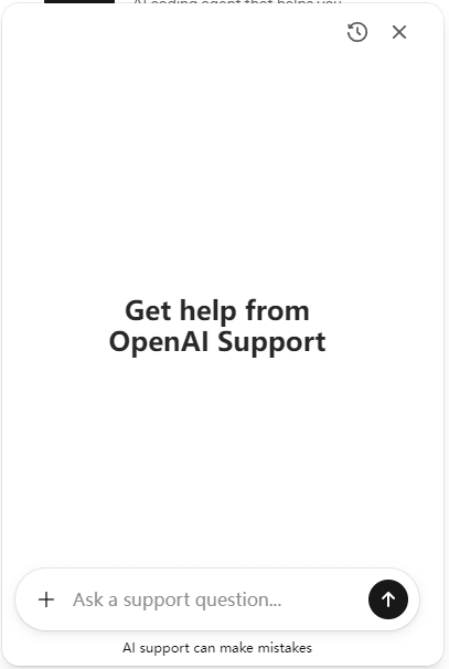 Contact OpenAI Support