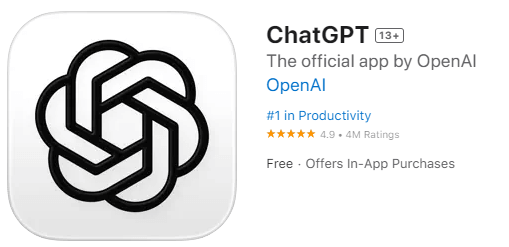 Download ChatGPT App for iPhone/iPad