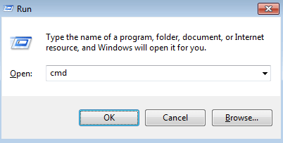 Open Command Prompt