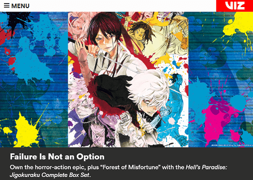 Best Free Manga Site: Viz Media
