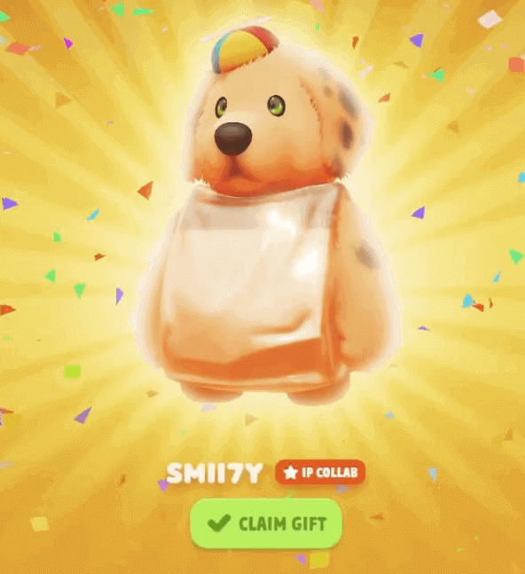 The SMII7Y Dog Skin Redeemed with the S7 Code