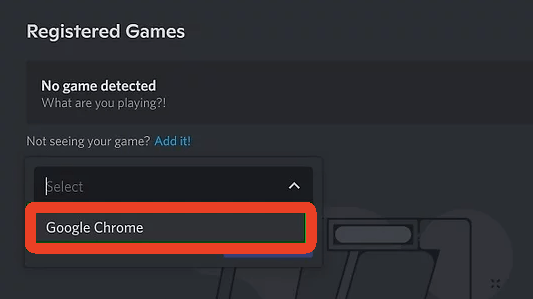 Add Your Browser or Movie App as a Game in Discord