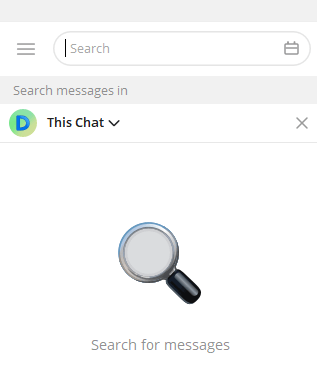 Telegram In-Chat Search