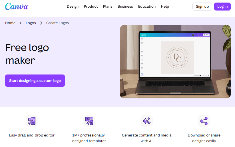 Canva Logo Maker: Best AI Logo Generator with Free Templates