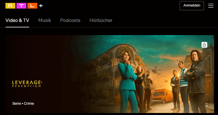 Best Free German Streaming Site: RTL+